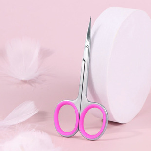 Russian nail art dead skin scissors stainless steel precision repair professional nail art tools easy scissors eagle beak elbow PRO