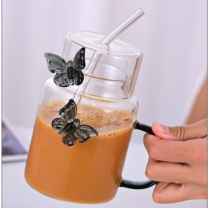 Transparent black handle