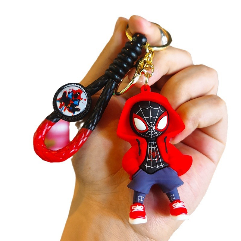 Chaqueta explosiva Spider-Man compilación de marvel llavero muñeca máquina de comercio exterior regalo de mano pequeño regalo image 5