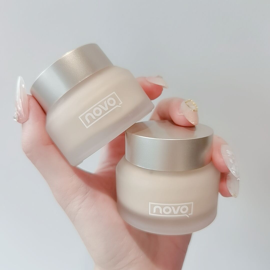 NOVO Luxury Pet Soft Light Foundation Cream Concealer Oil Control Moisturizing Nude Makeup Natural Waterproof Creamy Skin Student Model Affordable