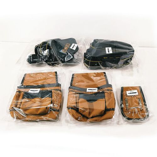 Backpack-style tool pouch hardware electric tool set kit drill storage bag high-altitude maintenance work tool pouch