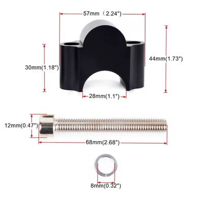 28mm Handlebar Height Adjustment Motorcycle General Parts