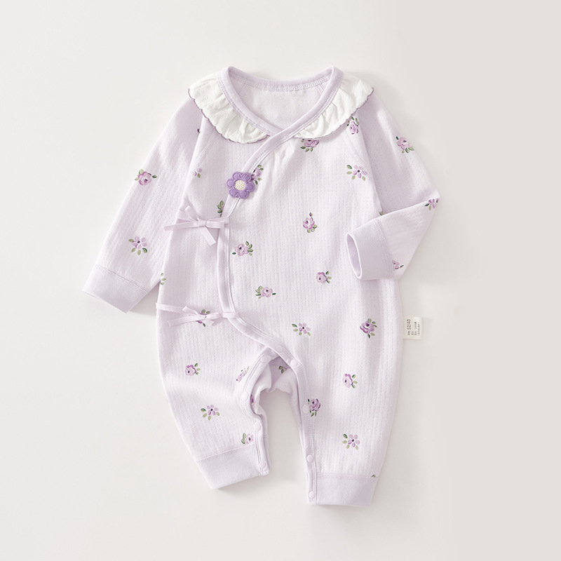 Uniforme de algodón recién nacido, ropa de otoño para bebés, ropa de monje, ropa de bebé, ropa de mariposa para bebés image 6