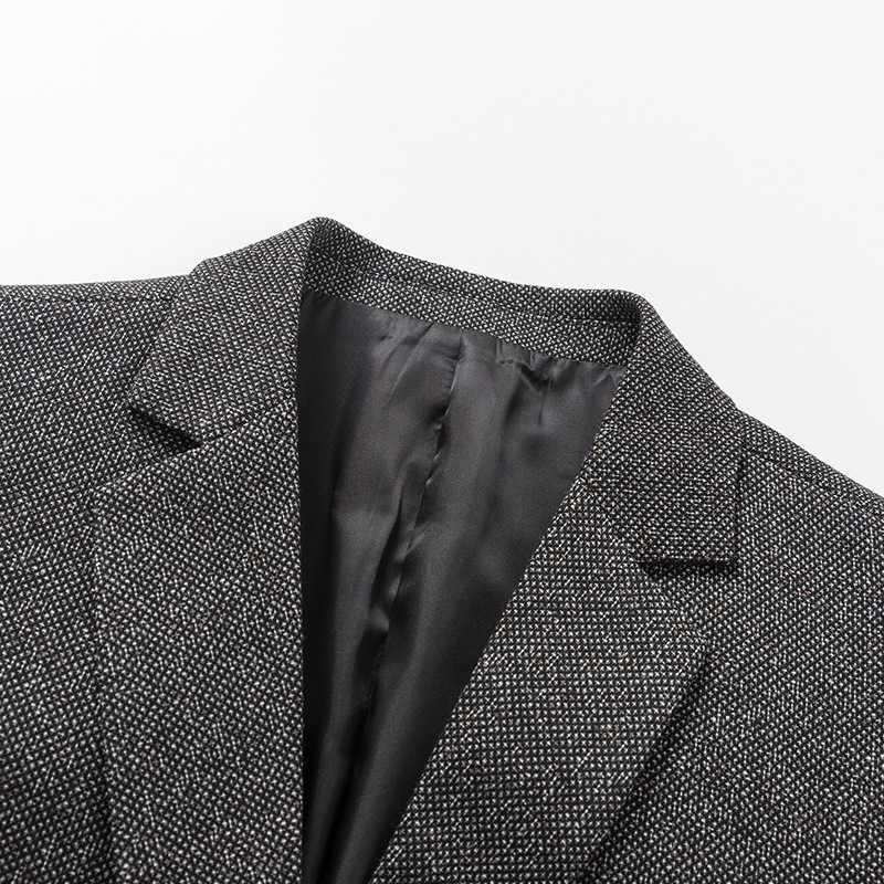 Trajes casuales para hombres 2025 primavera nueva chaqueta primavera y otoño juventud de mediana edad negocios casual trajes de hombre chaqueta delgada