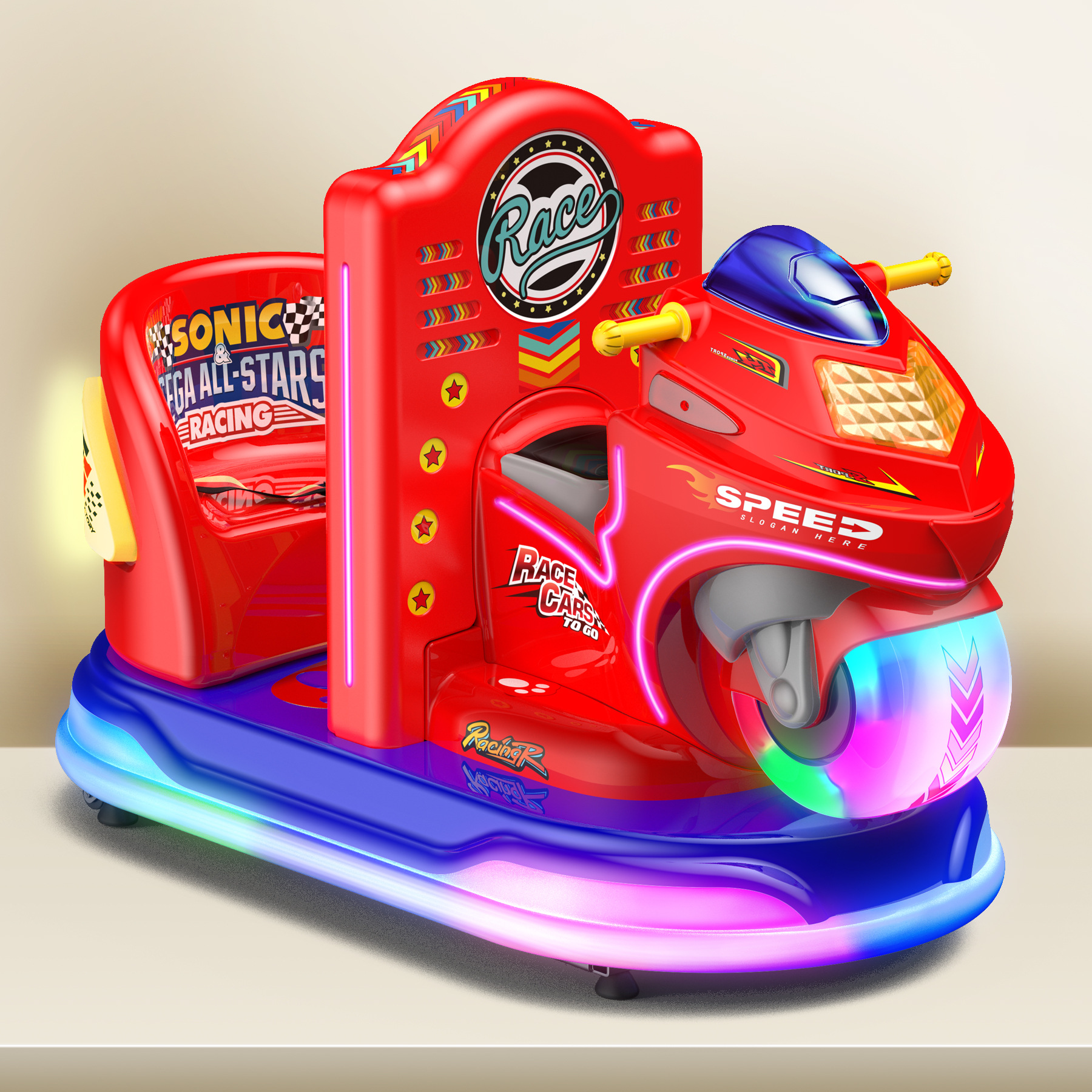 더블 오토바이 일반 화면