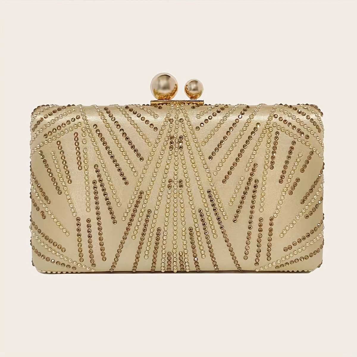 Clutch Evening Metal High-end Lock Buckle Chain Trendy New Women's Bag_voghion.com