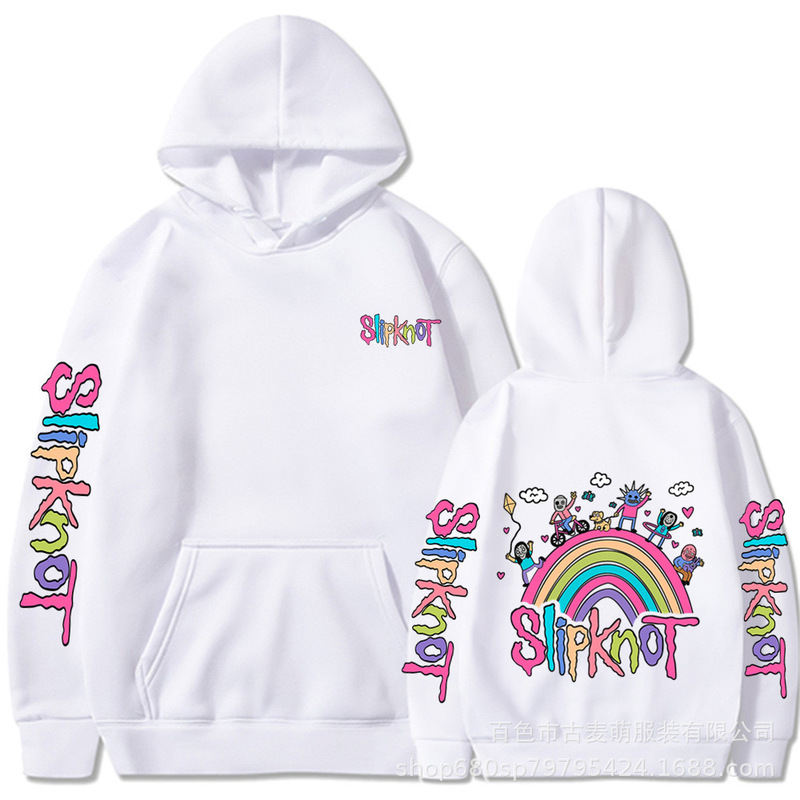 European Station AliExpress Foreign Trade Men's Fashion Sweater Y2k Hoodie Cross-border Sootie Band Cartoon Sweater