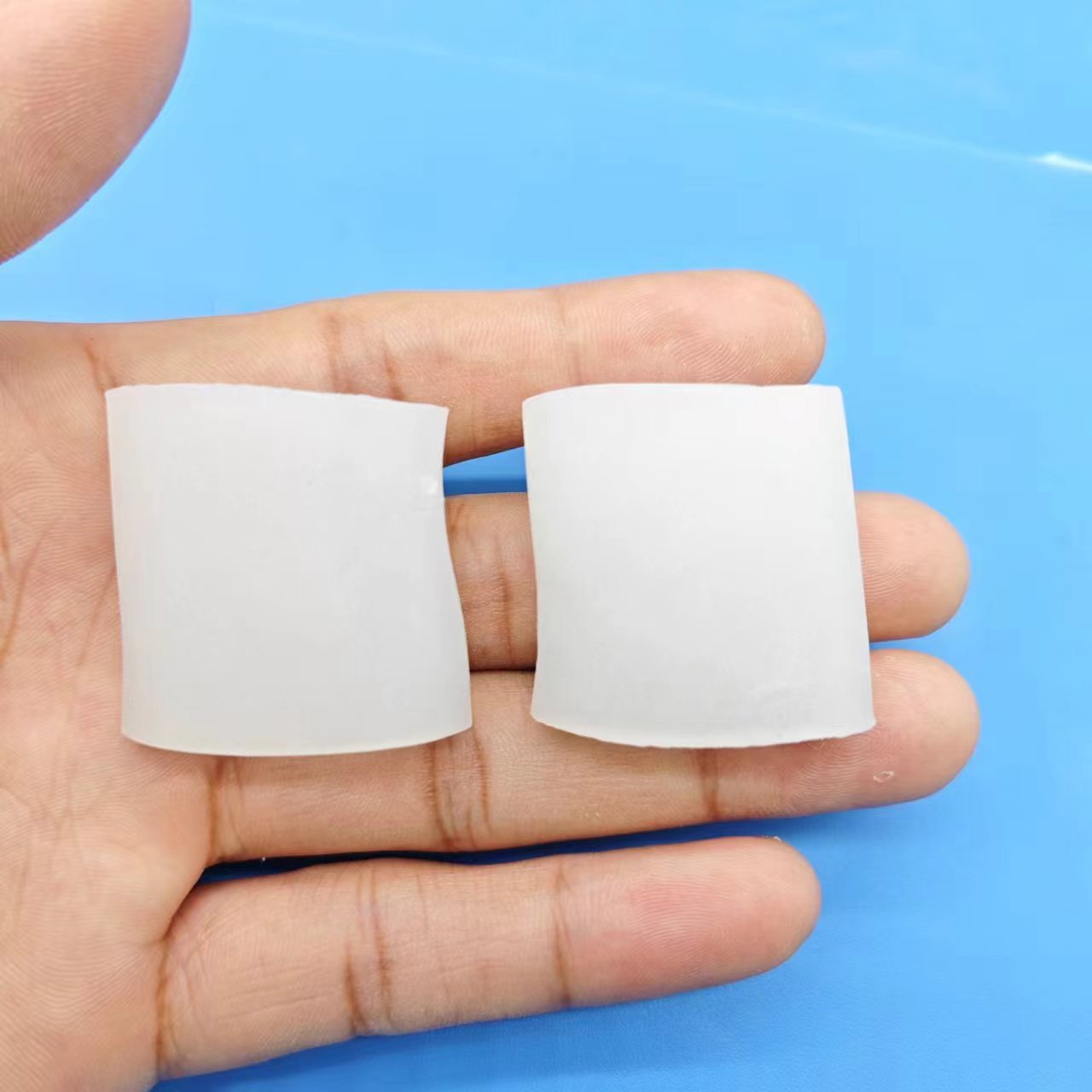 Cubierta del dedo del pie de silicona cubierta de cuidado del pulgar cubierta del dedo del pie cubierta protectora del dedo gordo valgus cubierta del dedo del pie superpuesta