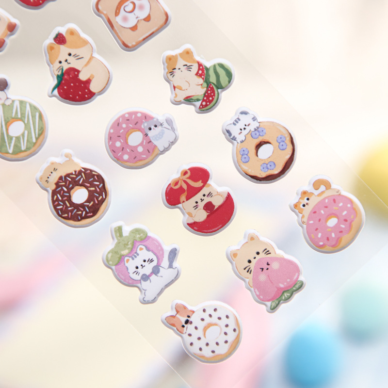 Sr. Paper espuma hoja plana etiqueta de postre tienda linda etiqueta de elemento de postre etiqueta de decoración de bricolaje de cuenta de mano