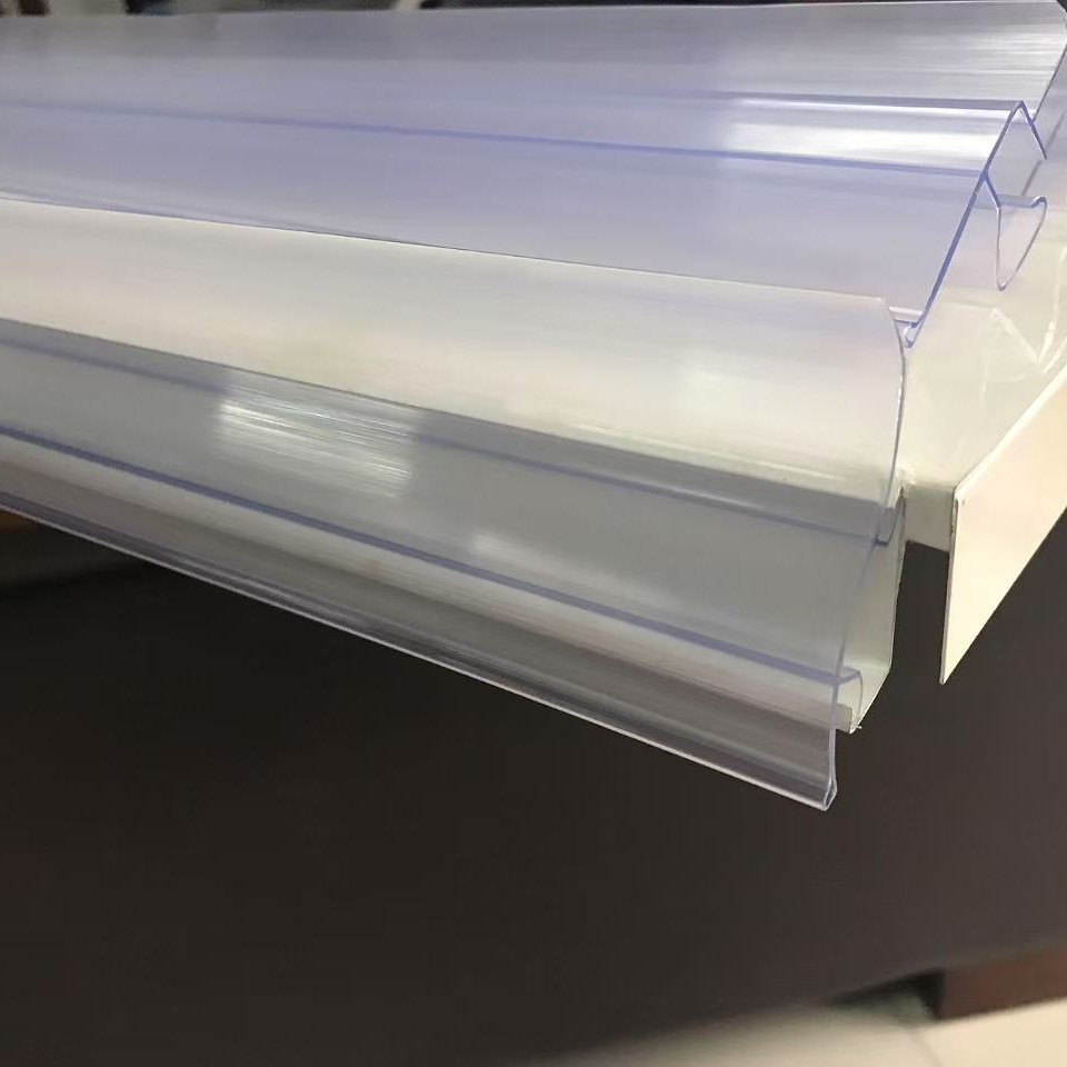 超市货架标签条价格条标价条上扬货架卡条弧面档边式31卡口