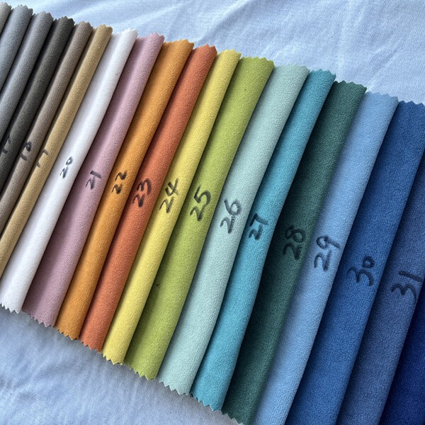 Lamb Velvet Technical Velvet Furniture Sofa Cloth Home Textile Fabric Soft Plush Cloth