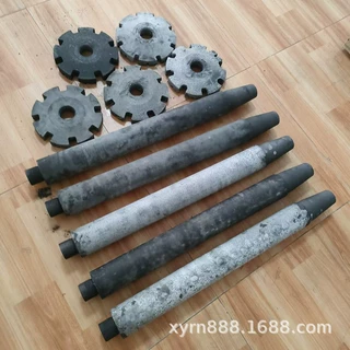 江苏常州除气机石墨转子 新北区安家镇铝液除气耗材 常规石墨棒