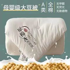 A类原棉80%大豆纤维被芯大豆子母被夏凉被春秋被加厚冬被棉被子