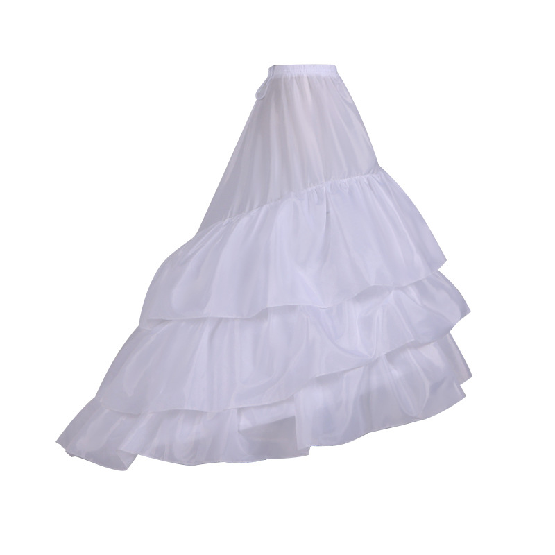 Wedding Dress, Skirt Support, Tailed Skirt Support, Extra Large Gabon Adjustable Long Lolita Flower Wedding Toast, Underlay Petticoat