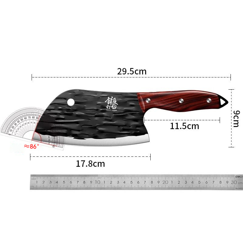 Cuchillo de fabricación de cuchillo de cocina de doble uso cuchillo de cocina multipropósito cuchillo colgante agujero Yangjiang cortar herramientas de corte de cocina sin