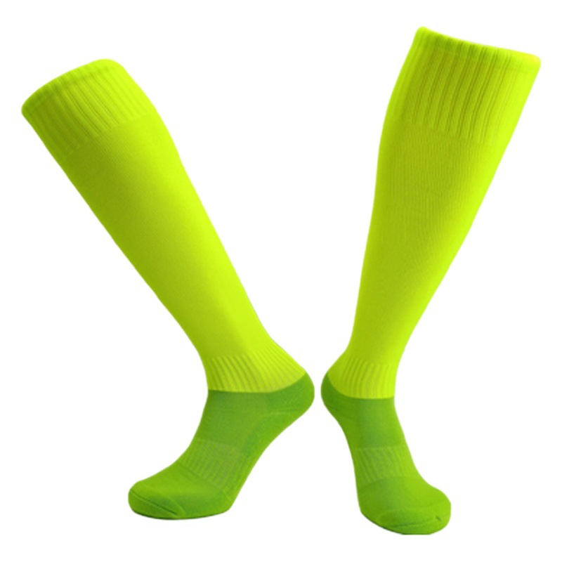 厚いタオルの底の野球の靴下のソフトボールの靴下の中で長い筒の滑り止めの衝撃を受けます。