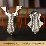 峰凡 Складная металлическая высокоточная дорожная съемная рогатка с плоскими резинками, новая коллекция