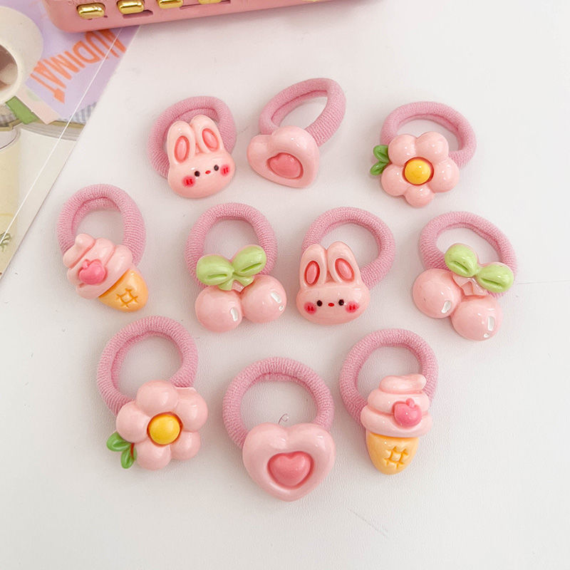 6 # 귀여운 토끼 10 조각 세트