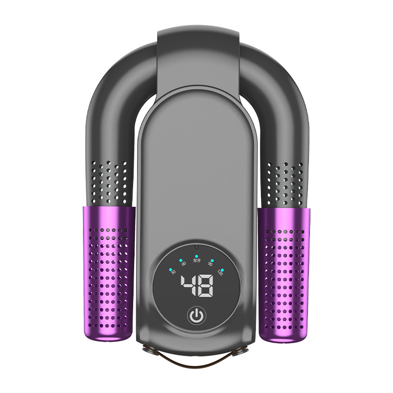 跨境智能烘鞋器家用定时双支架干鞋器速干便携式折叠烤鞋子神器|undefined
