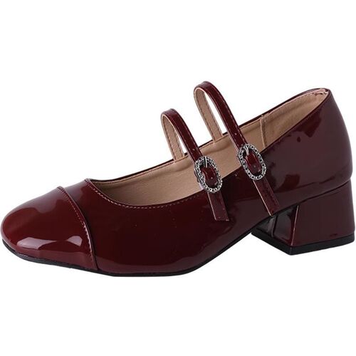 Stylish, versatile, and elegant summer new French noblewoman fashion flat sole pumps with high heels, making you look taller and slimmer Mary Jane shoes