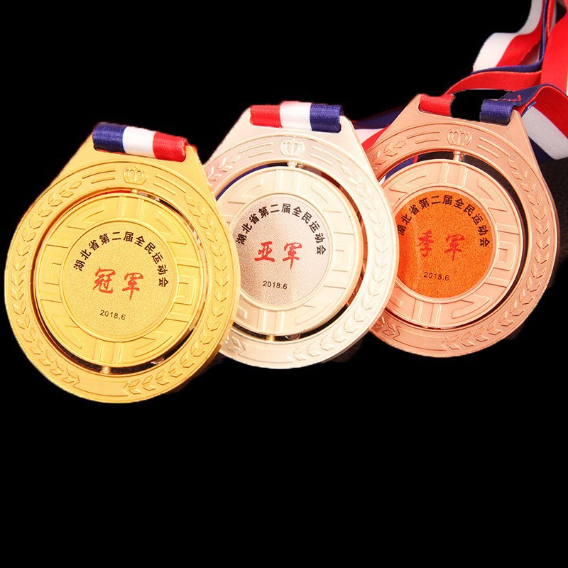 Nuevo modelo alemán medalla de metal hueco medalla personalizada medalla de eventos medalla de bronce de metal medalla