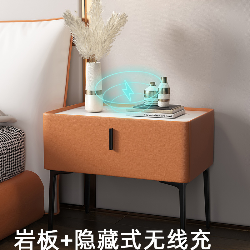 오렌지 + 암석판 + 숨겨진 무선 충전기