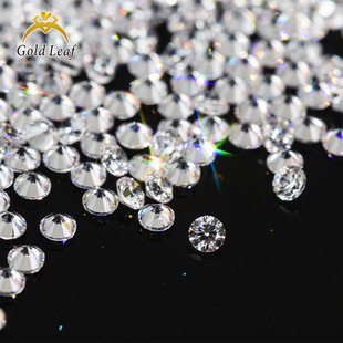 3.0mm ~ 5.0mm 3 A5A Round Ordinary Color Zircon Collection Wuzhou Artificial Gem CZ Bare Stone Factory