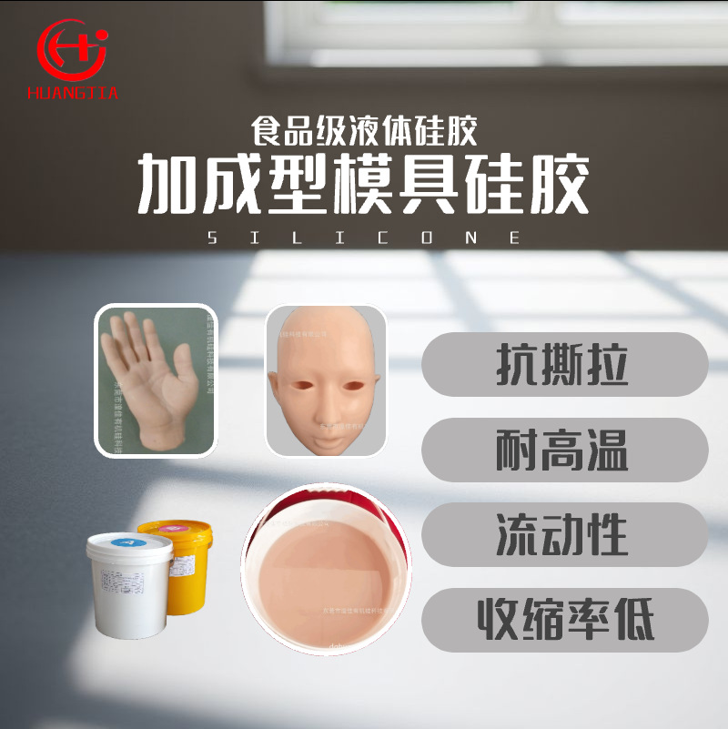 专业仿真人体硅胶 食品级加成型硅胶 硅胶皮套人体假肢原材料