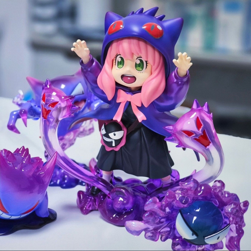 Spy X Family Series Anya Gengar Anya Cos Gengar Gk Collectible Figurine Wholesale