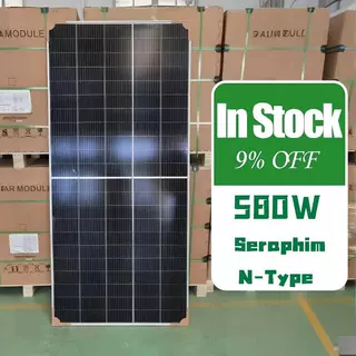 Seraphim 580W Bifacial Solar Panel PV Module  赛拉弗太阳能板