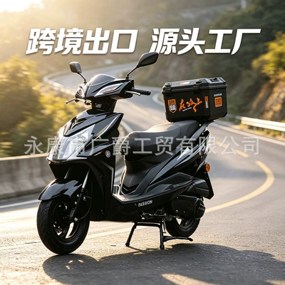 Cross-Border Export of New 125Cc Fuel-Powered Two-Wheeled Adult Scooters, Brand New, Direct Sales from the Factory