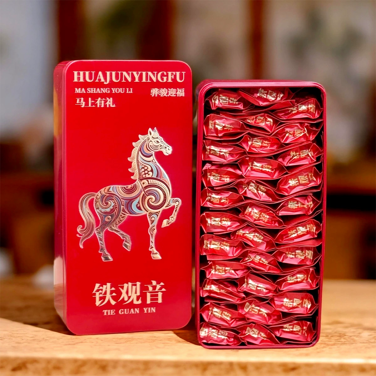Улун чая Tieguanyin, горный улун в подарочной коробке, подарочная коробка, маленькая сумка, упаковка, 32, сделано на заказ