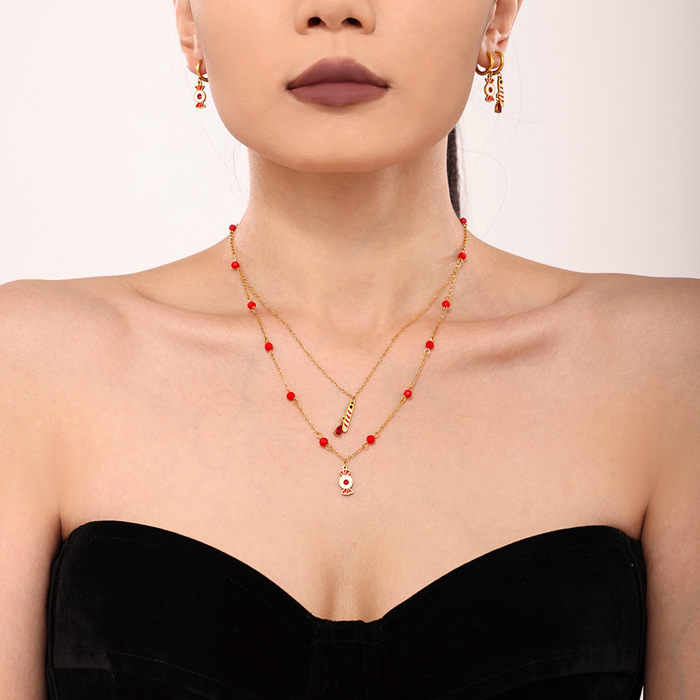 Necklace and bracelet