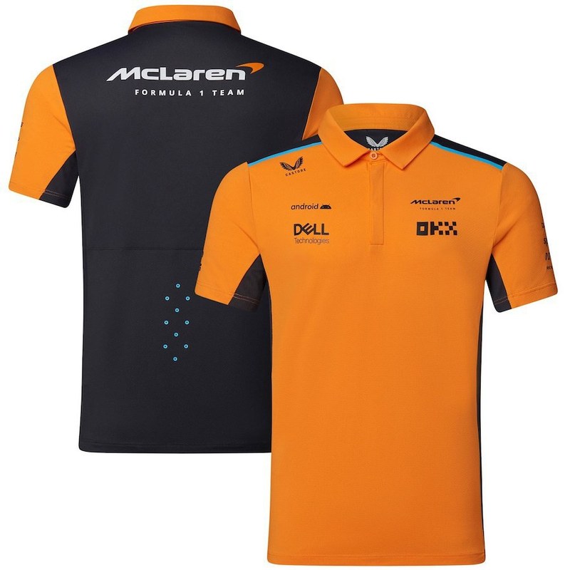 クロスボーダーF1レース新型ボタンPOLOシャツオートバイ服マウンテンバイク通気速干半袖POLOメンズかっこいい|undefined