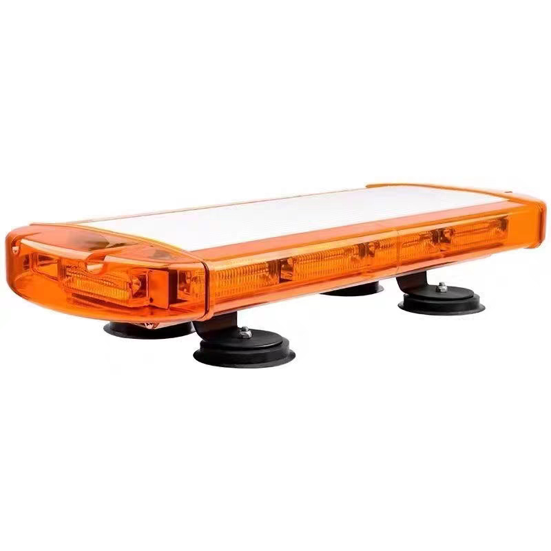 跨境出口LED强磁吸顶爆闪灯短排车顶警示灯多模式交通施工灯