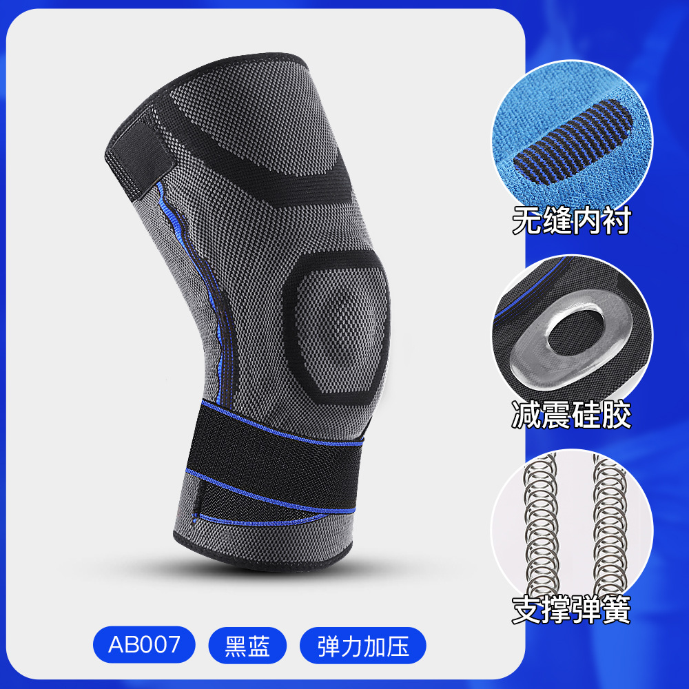 AB007-black y azul solo