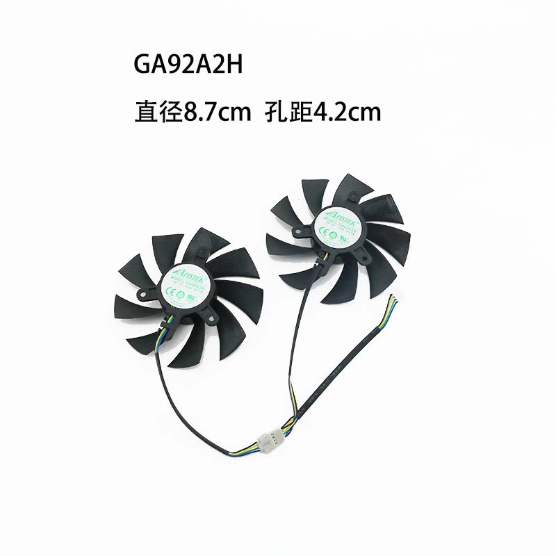 Подходящий радиатор для видеокарты ZOTAC Sotai RTX2060AMP 2070 2070S, охлаждающий вентилятор CF90
