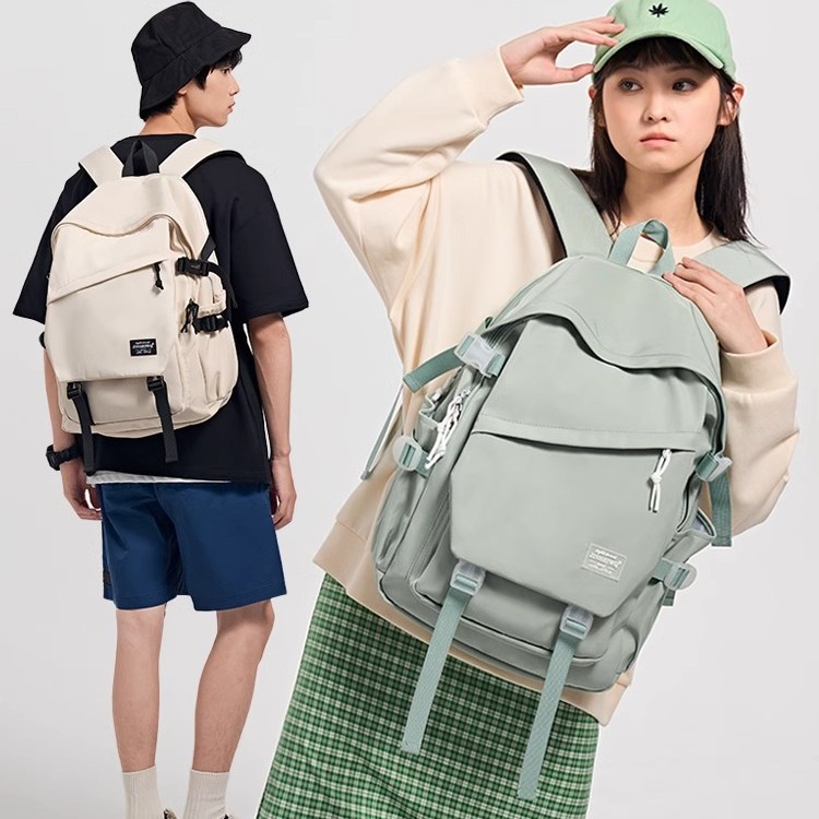 Casual and Versatile Large-Capacity Computer Travel Backpack Backpack for Men and Women Junior High School Students High School College Students School Bag Men