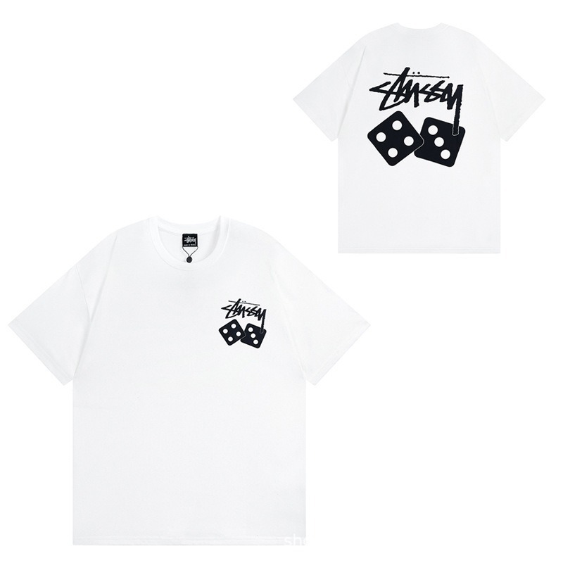 STU 25SS 新品 STU 高品質純綿 男女同型半袖Tシャツ トレンドブランド服|undefined