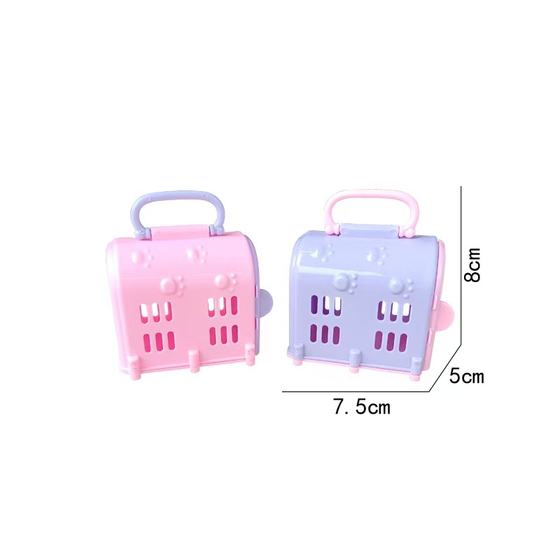 Miniature pet swing diapositivas casa de muñecas gran ventana de perro interactiva casa de juguetes de comercio electrónico fuente de productos