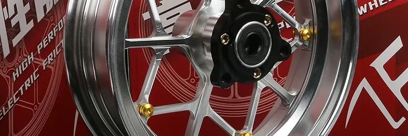 Single-disc wheel hub accessories for Niu No.9 modified with dual disc brakes, second generation 12inch Stinger, 185mm opening