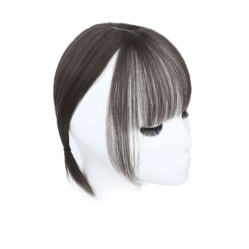 3D air bangs wig piece Internet celebrity French bangs patch invisible and seamless head replacement for women fake bangs