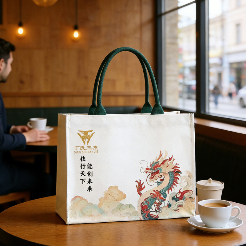 Tote Bag with Laminated Fabric, Simple Canvas Tote Bag for Women, Large Capacity Commuter Shoulder Bag, Japanese Style Literary and Artistic Design Tote Bag with Laminated Fabric, Simple Canvas Tote Bag for Women, Large Capacity Commuter Shoulder Bag, Japanese Style Literary and Artistic Design