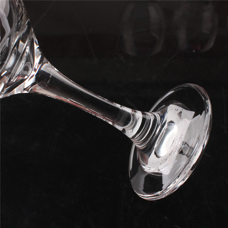 Fabricantes al por mayor de tazas de vino tinto caseras de alta calidad cristal blanco alto tazas de vino de bordeaux tazas de vino