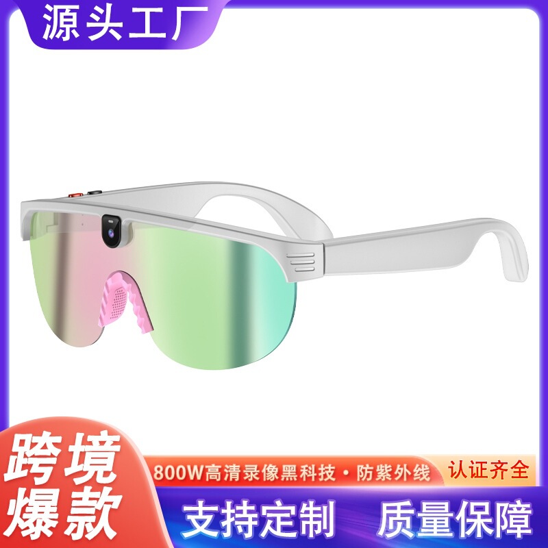 Cross-Border New Model Aimb-G5 Black Technology Ai Smart Glasses for Sports with 8 Million Pixels and Anti-Shake Photo and Video Recording Cross-Border New Model Aimb-G5 Black Technology Ai Smart Glasses for Sports with 8 Million Pixels and Anti-Shake Photo and Video Recording