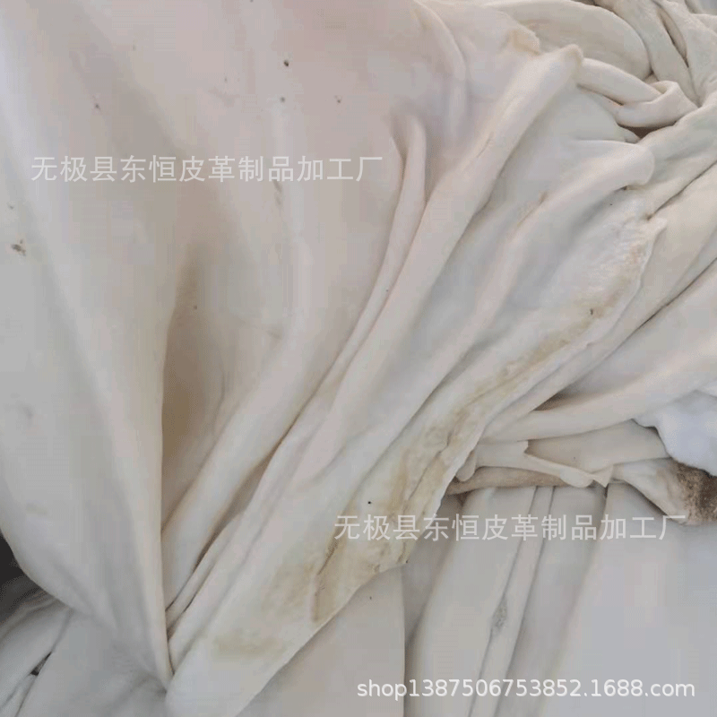 河北 无极 发泡 牛皮 白色 二层 湿牛皮 宠物用品 原材料