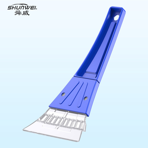 Shunwei car winter supplies gift snow scraper does not damage the car portable plastic wiper tool de-icing ice scraper