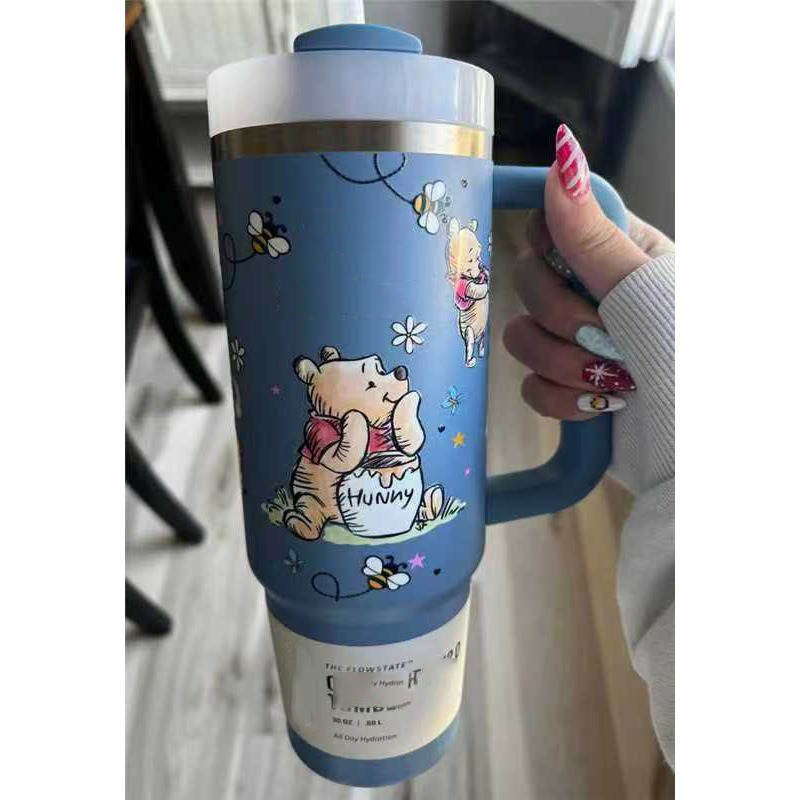 Al por mayor Stanley Stanley 304 acero inoxidable dibujos animados para automóviles Taza de aislamiento de hielo Taza de automóvil Taza de aislamiento de calor