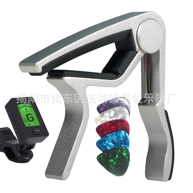 Amazon pop guitarra capo guitarra clip de tuner redwood para guitarra acústica eléctrica guitarra cabo image 15