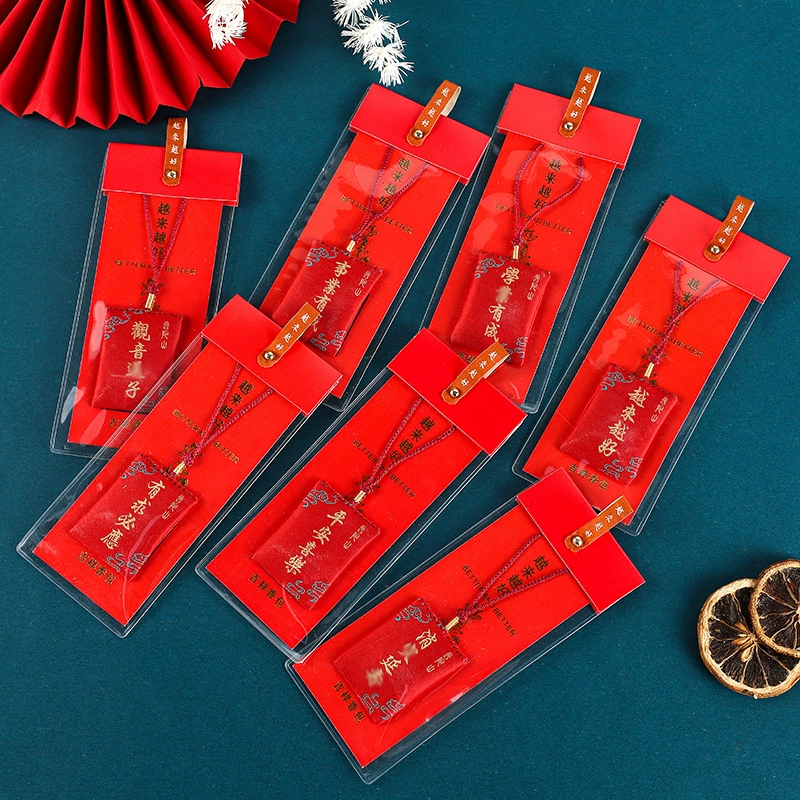 Putuo Mountain Royal Guard маленький саше украшения Fu сандаловое дерево безопасный амулет сумка живописный подарок мобильный кулон